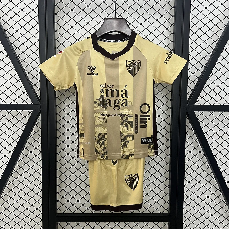 24-25 Málaga Kids Third Away Soccer Jersey