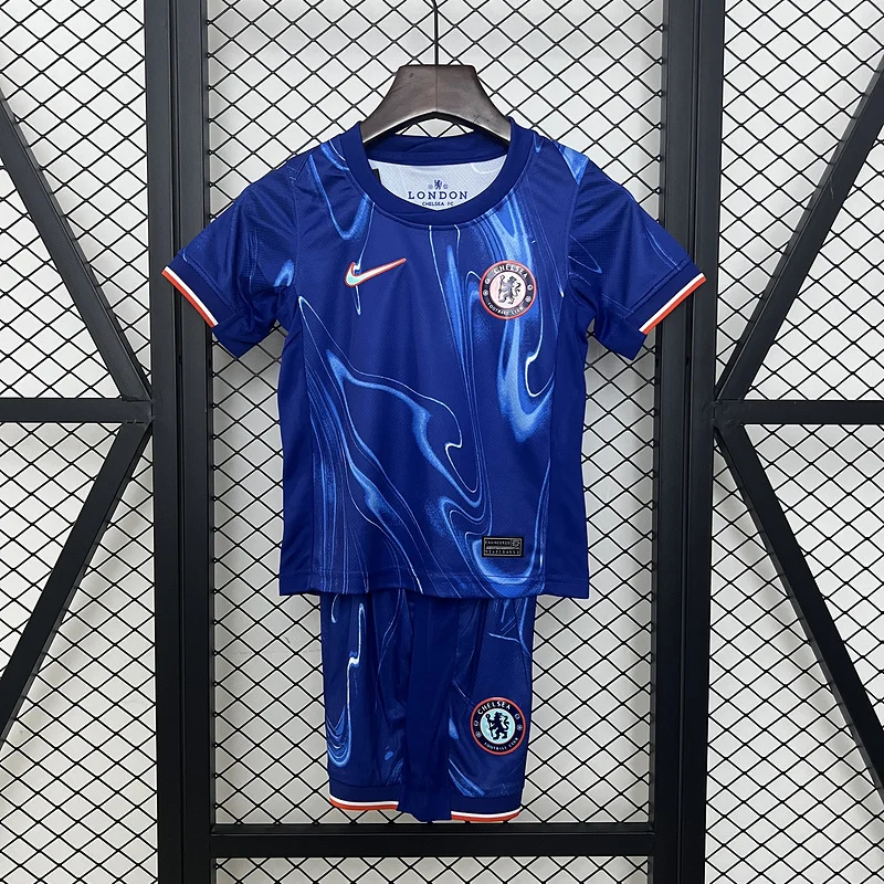 24-25 Chelsea Kids Home Soccer Jersey