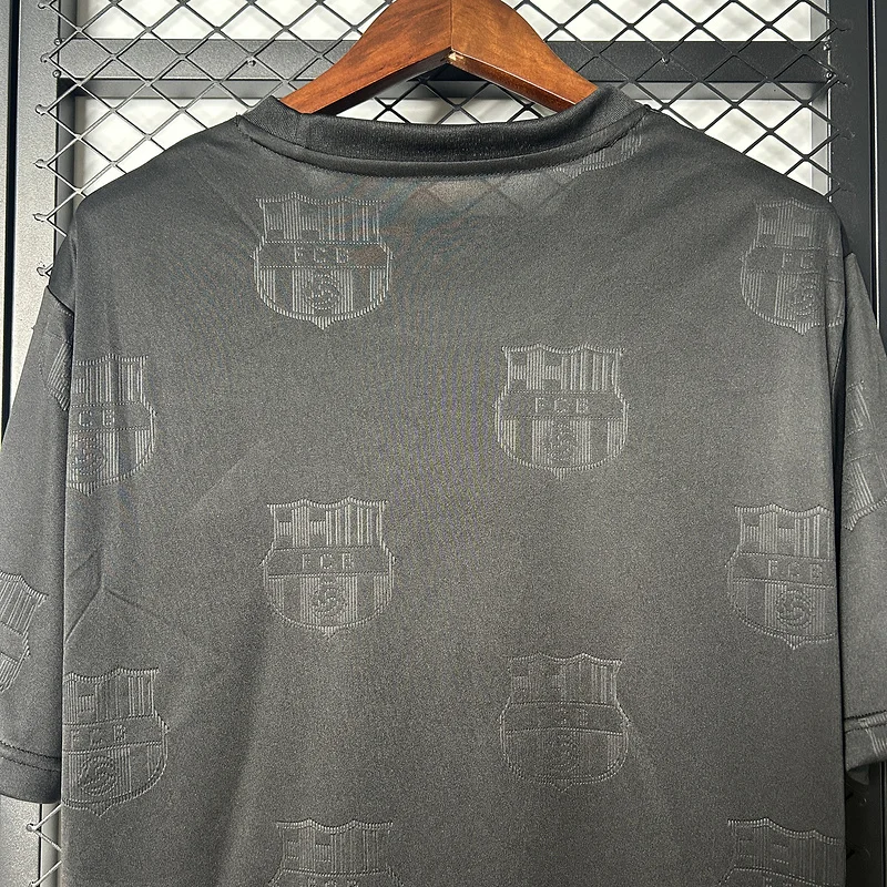25-26 Barcelona Special Edition Black Soccer Jersey