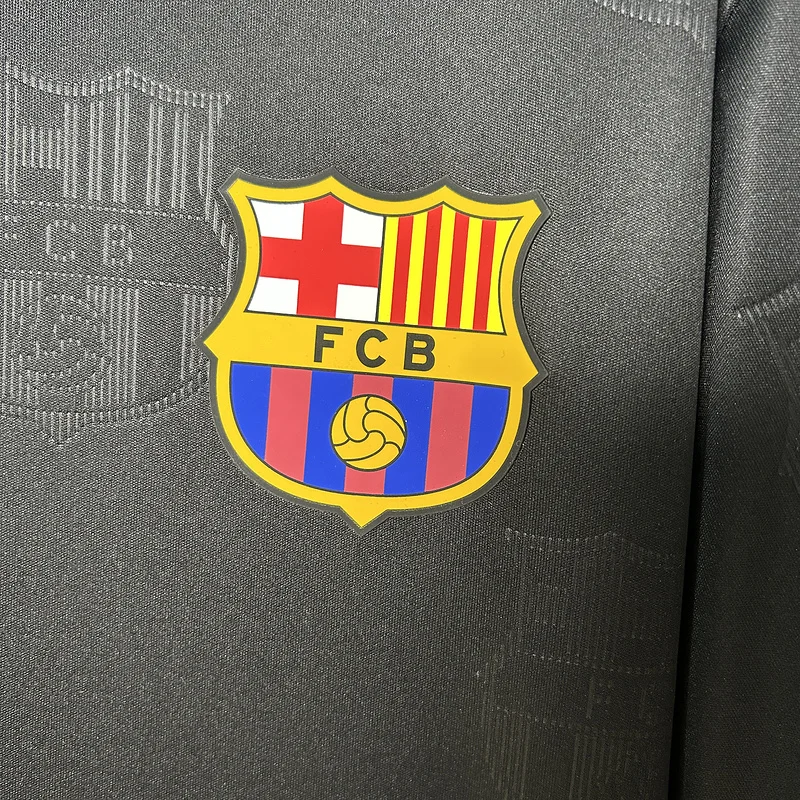 25-26 Barcelona Special Edition Black Soccer Jersey