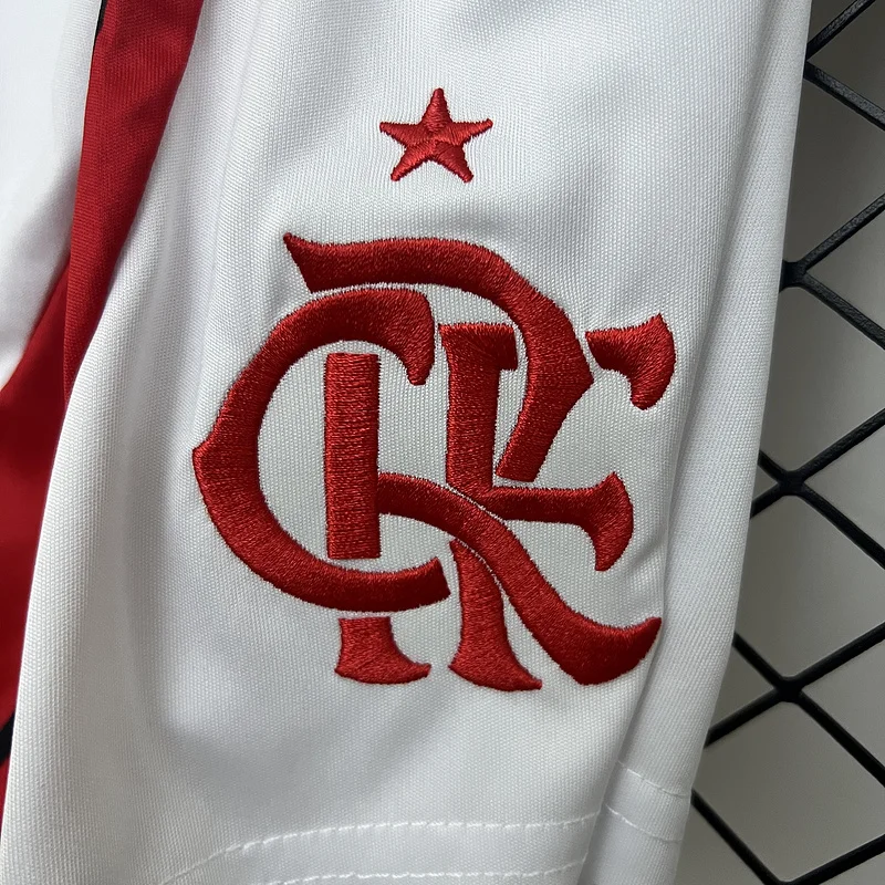 25-26 Flamengo Home Long Sleeve Kids Kit