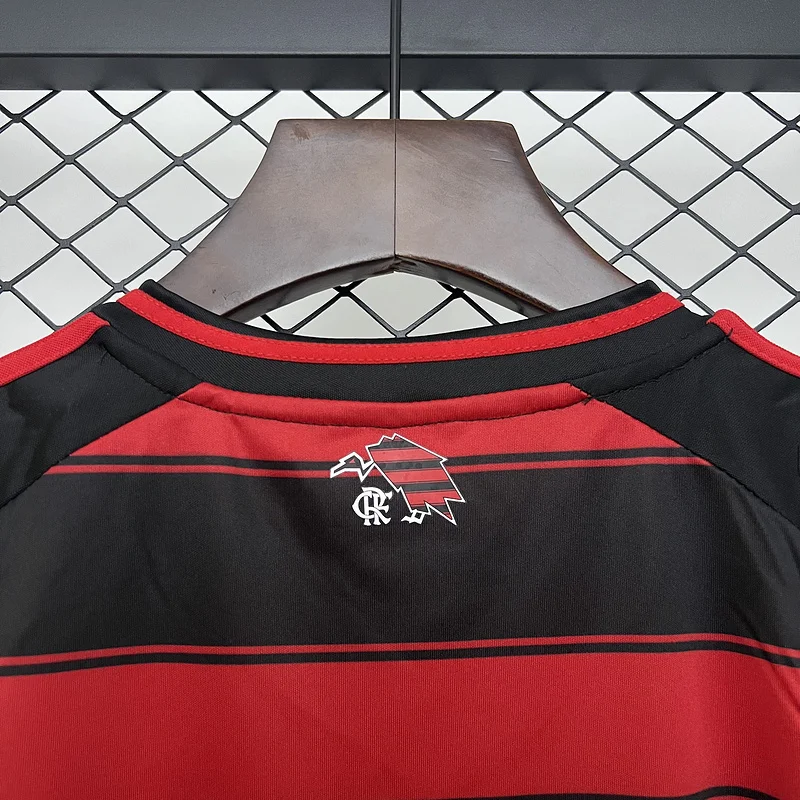 25-26 Flamengo Home Vest Kids Kit