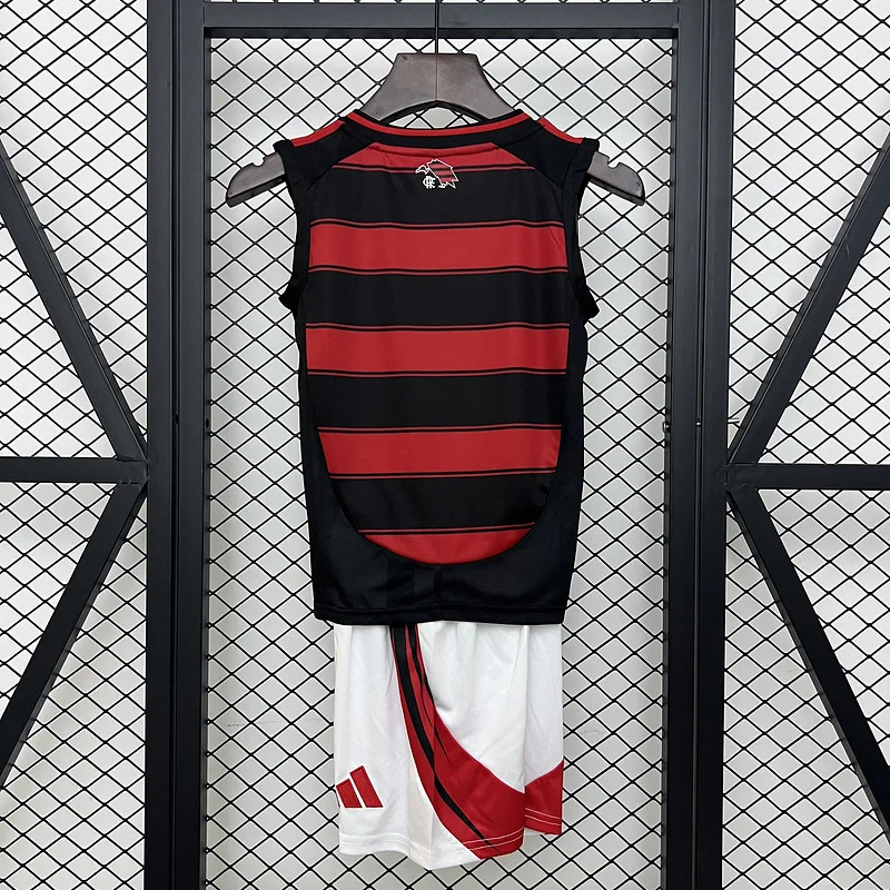 25-26 Flamengo Home Vest Kids Kit