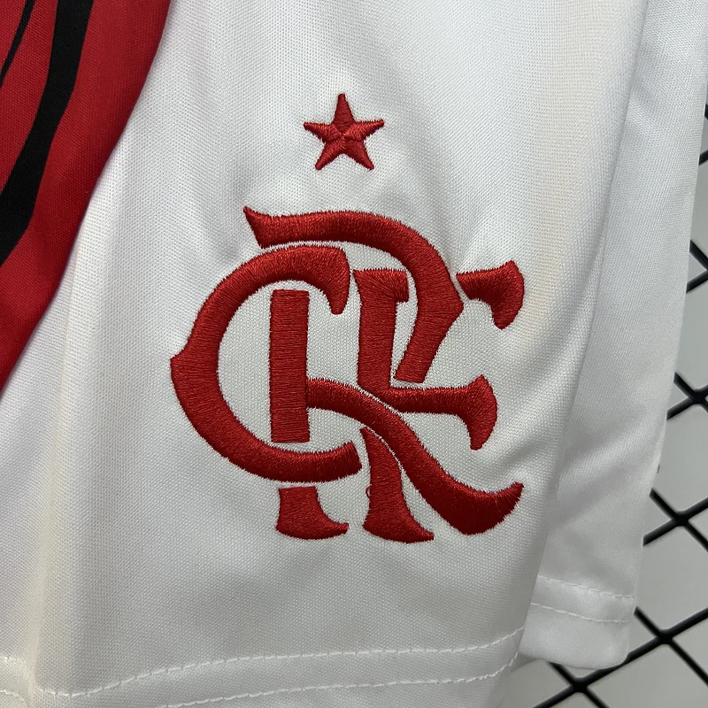 25-26 Flamengo Home Vest Kids Kit