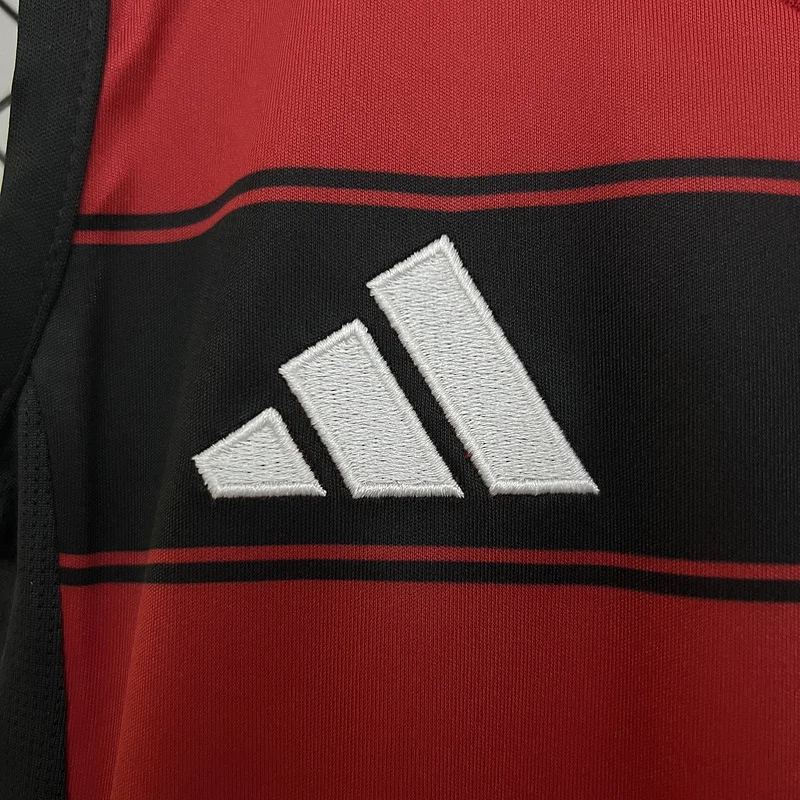 25-26 Flamengo Home Vest Kids Kit