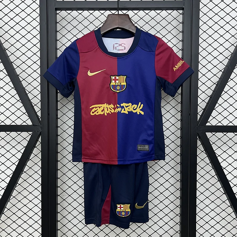 25-26 Barcelona Home Kids Kit 