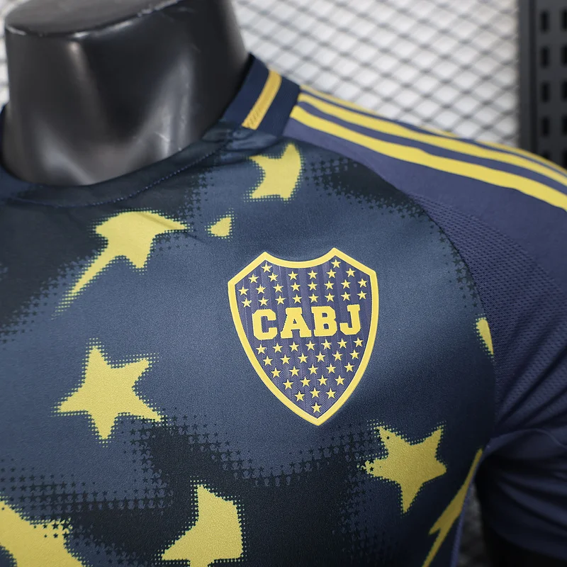25-26 Boca Juniors Third Away Player Version Soccer Jersey