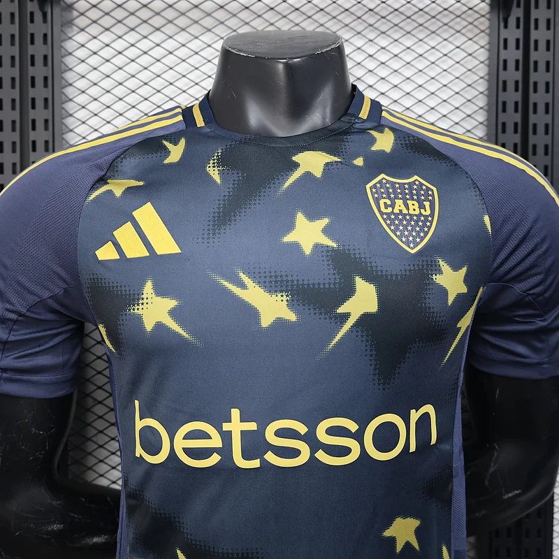 25-26 Boca Juniors Third Away Player Version Soccer Jersey
