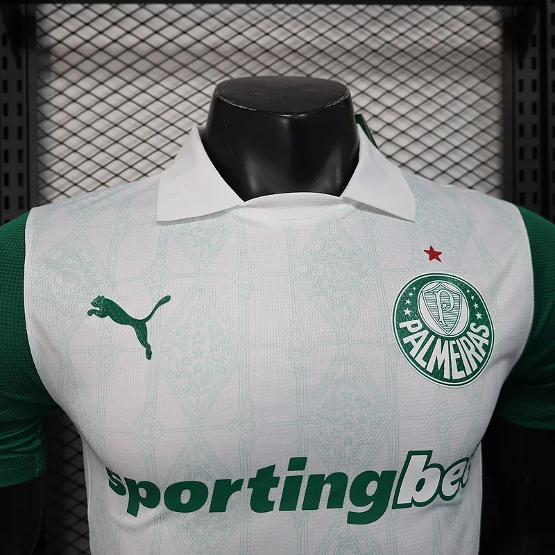 25-26  Palmeiras away all sponsors Player Version soccer jersey