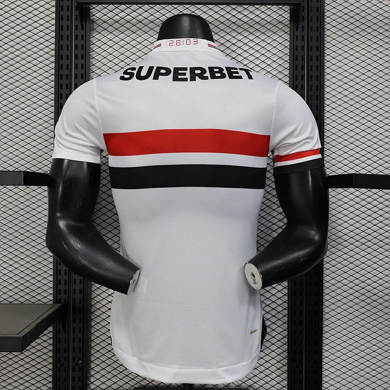 25/26 Players Sao Paulo home all sponsors S-4XL