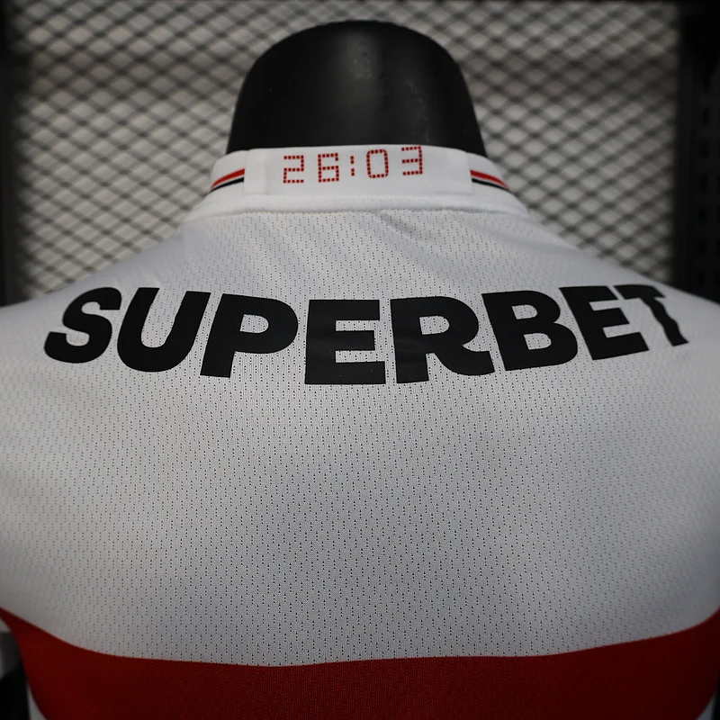25/26 Players Sao Paulo home all sponsors S-4XL