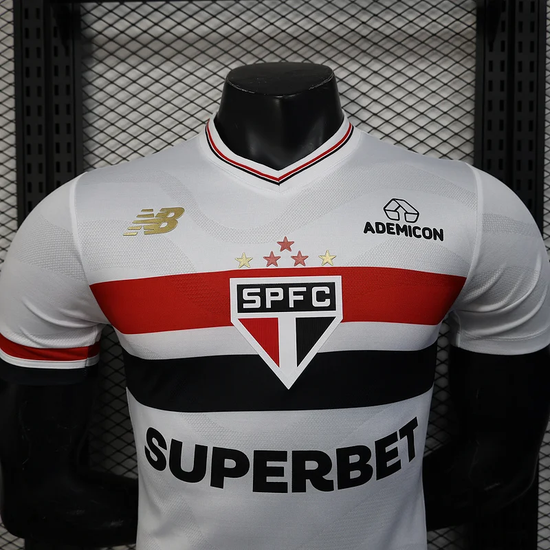 25/26 Players Sao Paulo home all sponsors S-4XL