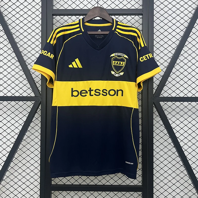 25-26 Boca Juniors Home Stadium Soccer Jersey