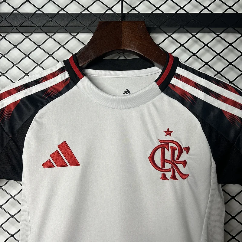 25-26 Flamengo Away Kids Kit
