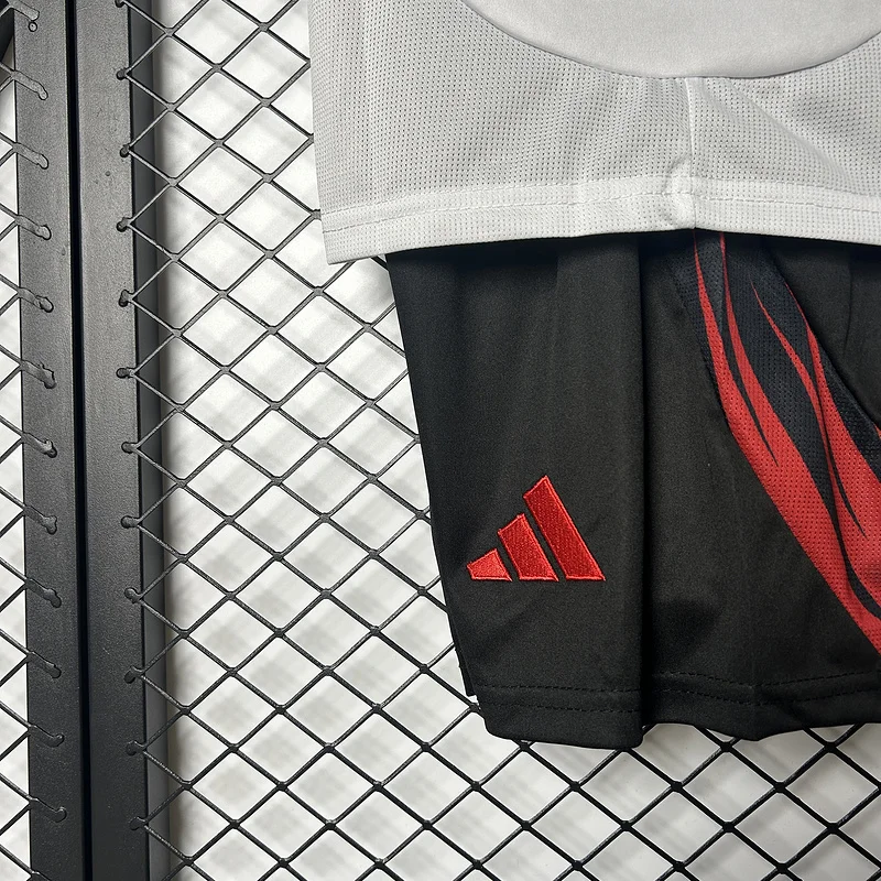 25-26 Flamengo Away Kids Kit