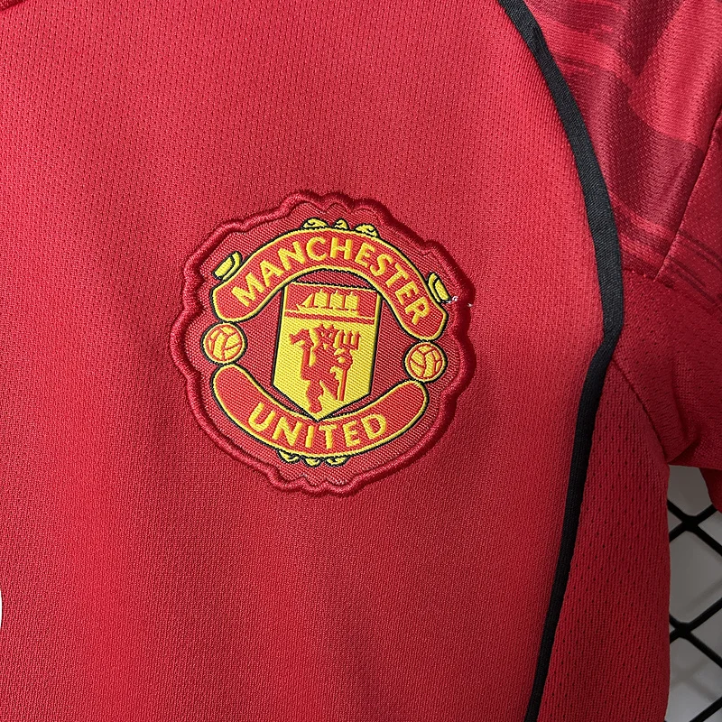 25-26 Manchester United Home Kids Kit
