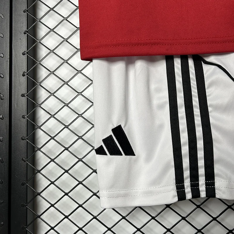 25-26 Manchester United Home Kids Kit