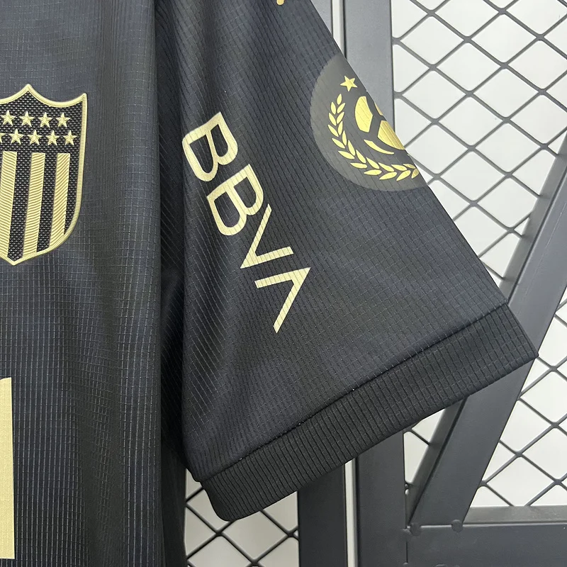 25-26 Peñarol Black Soccer Jersey