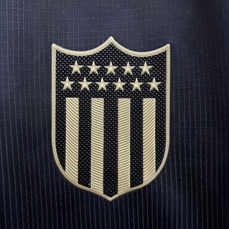 25-26 Peñarol Black Soccer Jersey