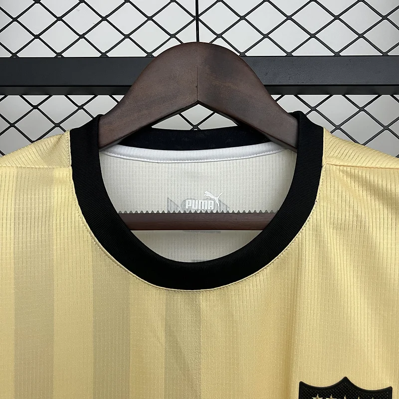 25-26 Peñarol Yellow Soccer Jersey