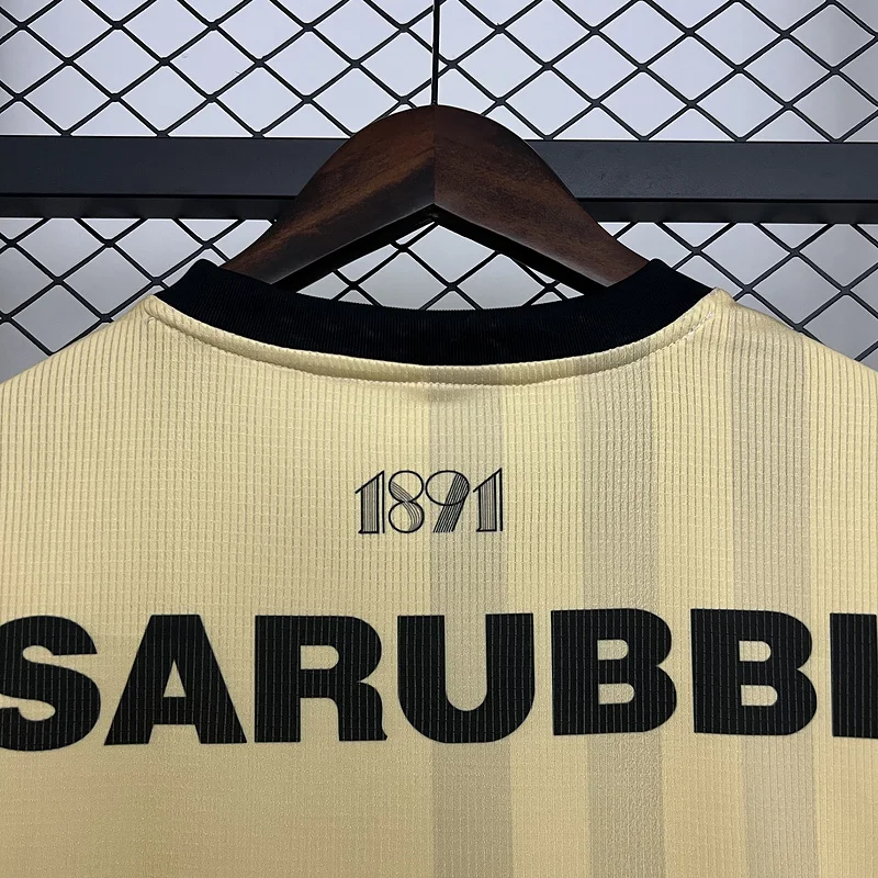 25-26 Peñarol Yellow Soccer Jersey