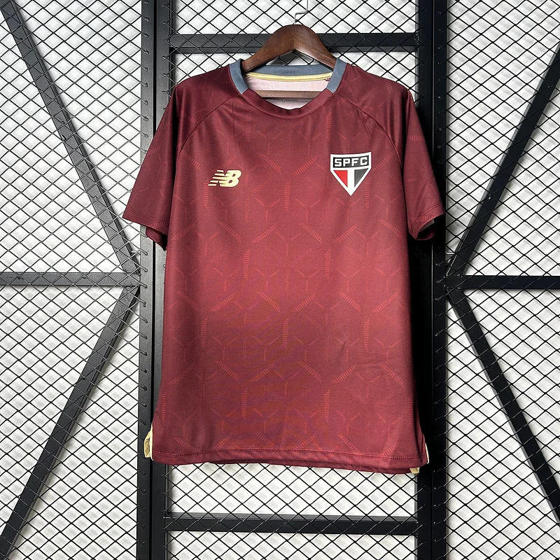 25-26 Sao Paulo Training Soccer Jersey