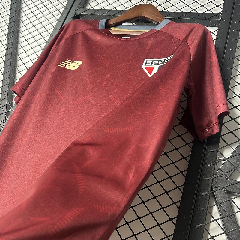 25-26 Sao Paulo Training Soccer Jersey
