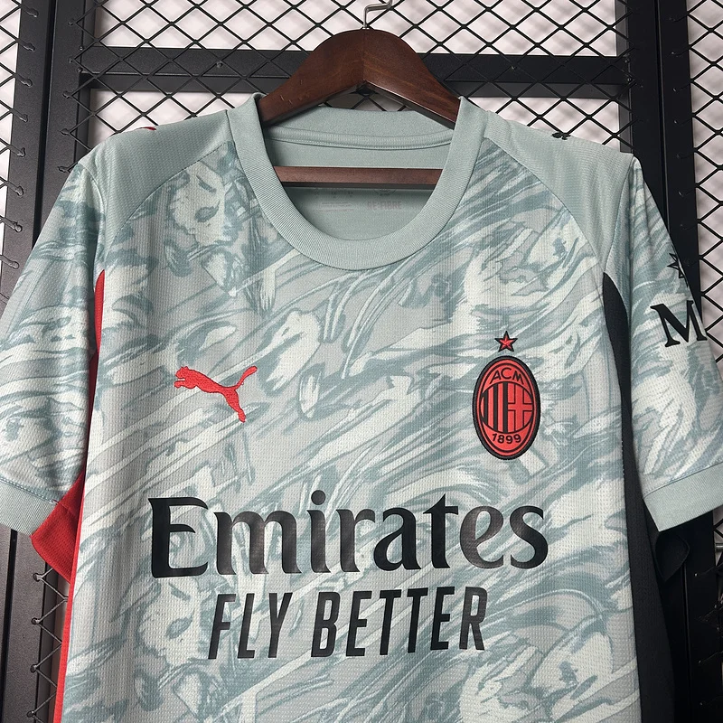 25-26 AC Milan Goalkeeper Soccer Jersey