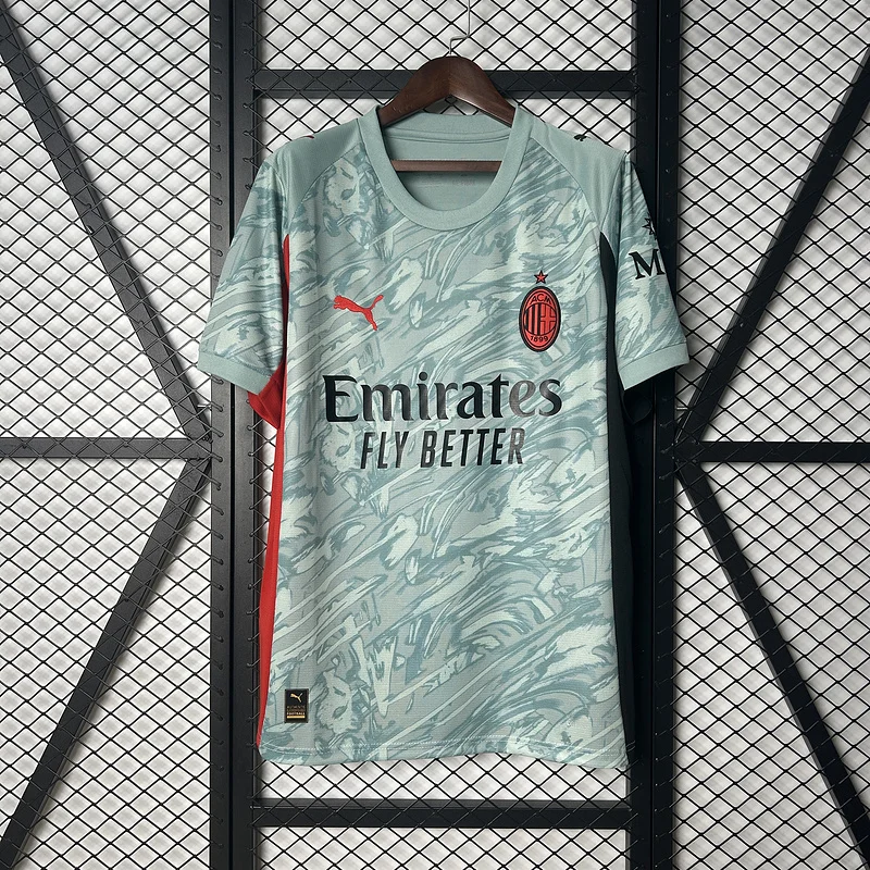 25-26 AC Milan Goalkeeper Soccer Jersey