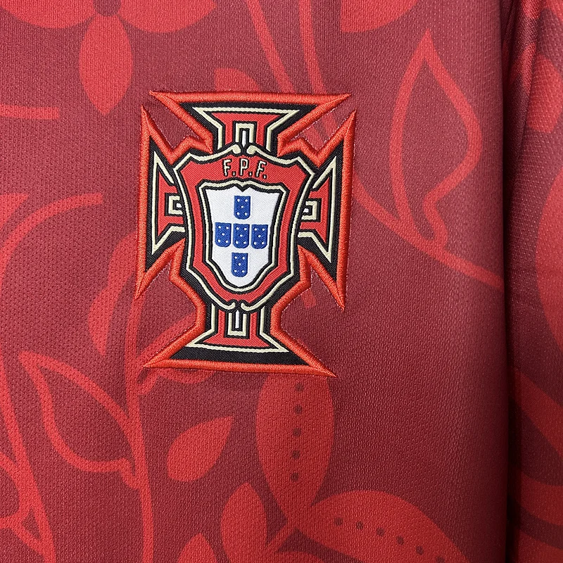2025 Portugal Red Training Soccer Jersey