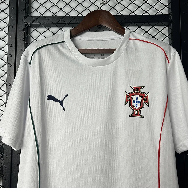 2025 Portugal White Training Soccer Jersey 