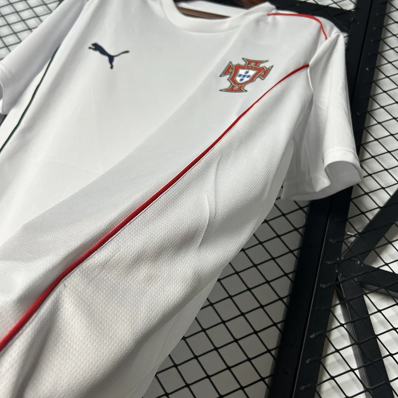 2025 Portugal White Training Soccer Jersey 
