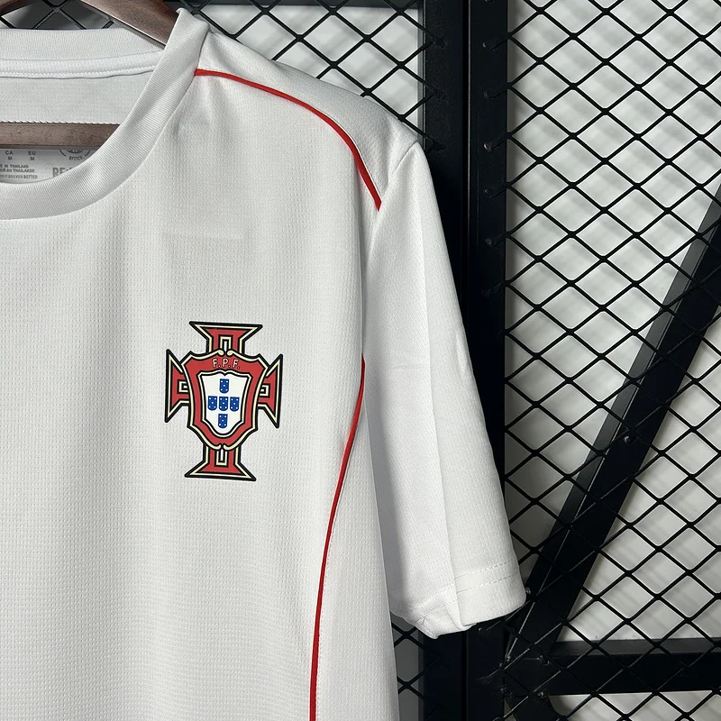 2025 Portugal White Training Soccer Jersey 