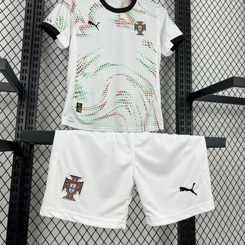 25-26 Portugal away kid kit