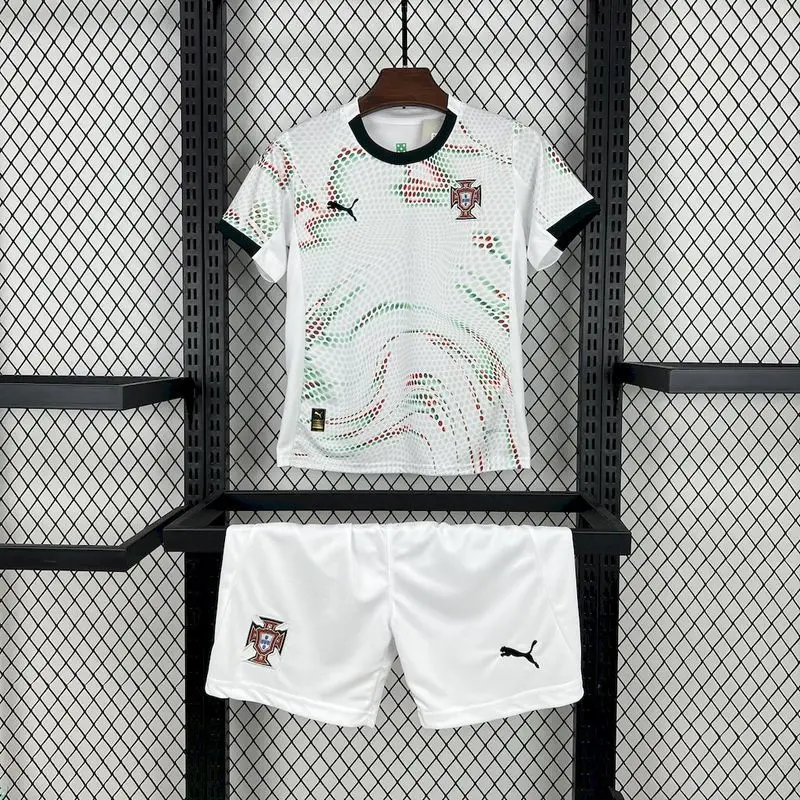 25-26 Portugal away kid kit