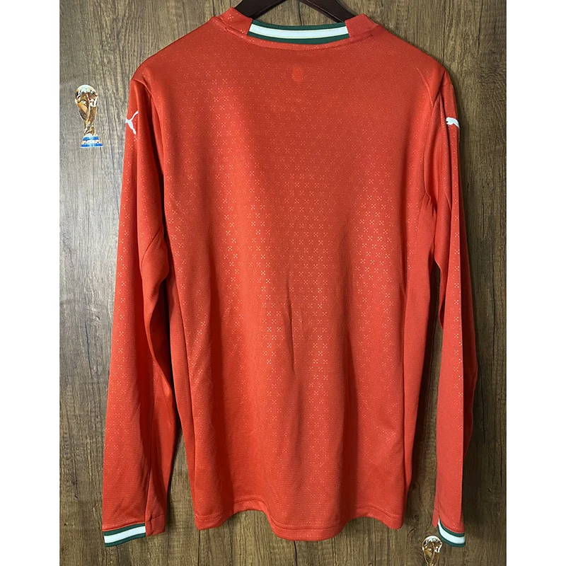 25-26 Portugal home long sleeve jersey