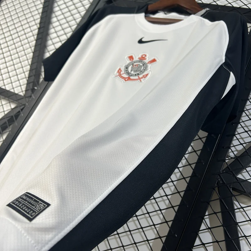 25-26 Corinthians Home Soccer Jersey