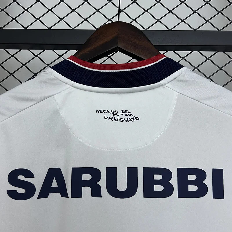 2025 Uruguay White Soccer Jersey