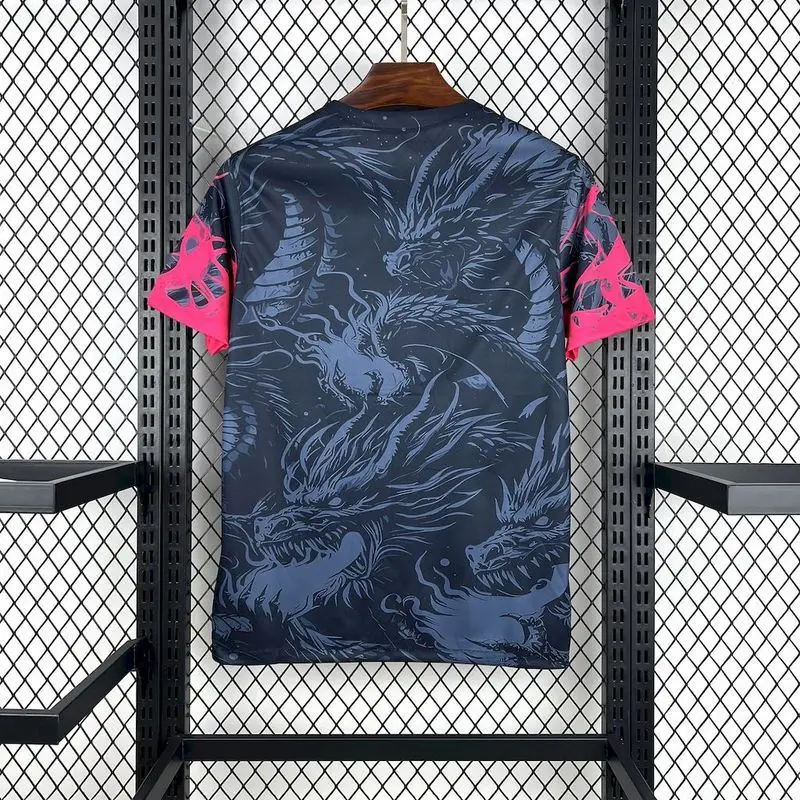 25-26 Barcelona dark blue and pink Dragon special Jersey
