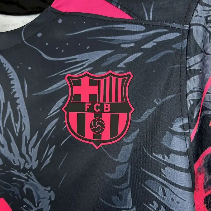 25-26 Barcelona dark blue and pink Dragon special Jersey