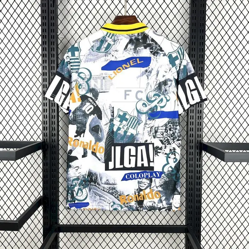 25-26 Barcelona Glory Graffiti Board Soccer Jersey