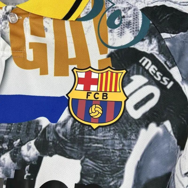 25-26 Barcelona Glory Graffiti Board Soccer Jersey
