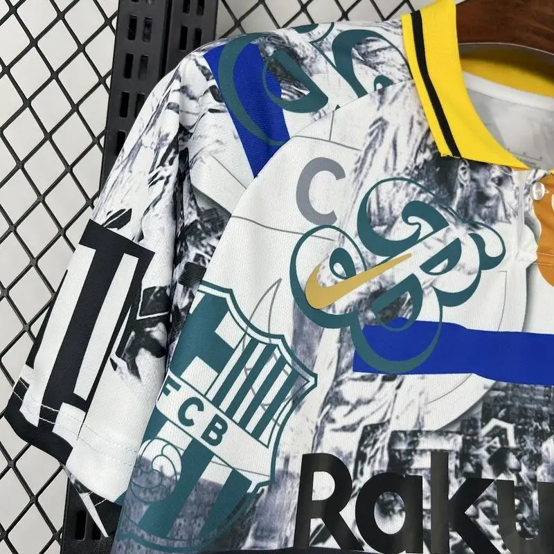 25-26 Barcelona Glory Graffiti Board Soccer Jersey