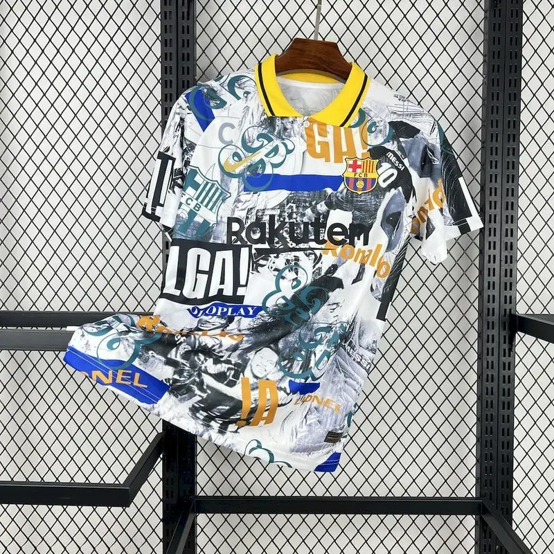25-26 Barcelona Glory Graffiti Board Soccer Jersey