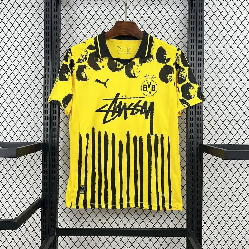 25-26 Borussia Dortmund Yellow Special Customized Jersey