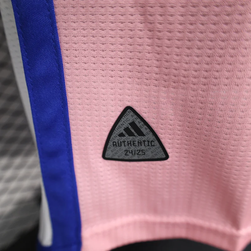 2025 Algeria Special Version White Pink Player Version Jersey 