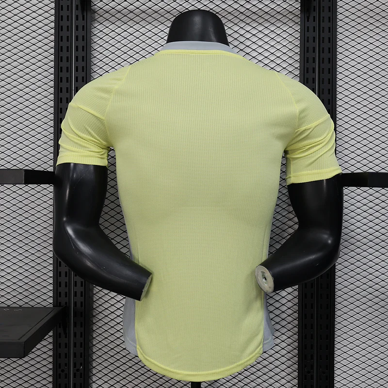 2025 Algeria Special Version Yellow Player Version Jersey