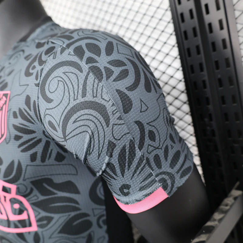 25-26 Palestino Deportivo Special Version Grey Pink Player version Jersey