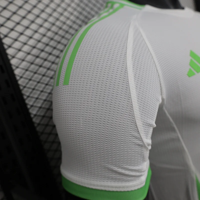 25-26 Algeria White Player Soccer Jersey