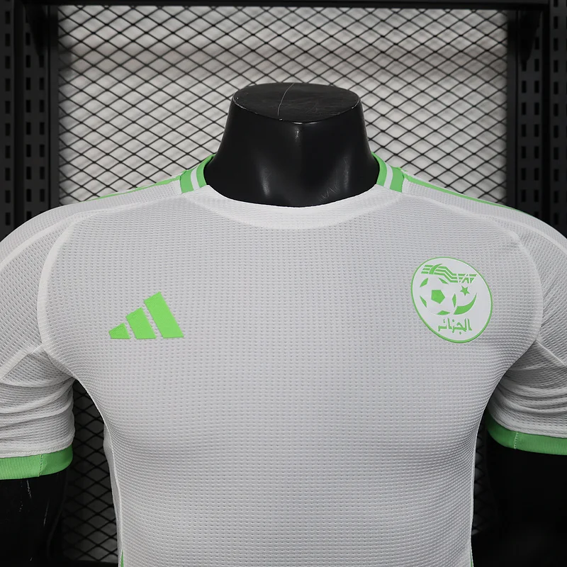 25-26 Algeria White Player Soccer Jersey